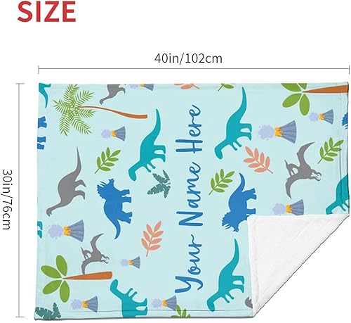 Miniatura 6 de Mantas de bebé personalizadas con nombre para niños, manta personalizada con nombre para bebés, recién nacidos y niños