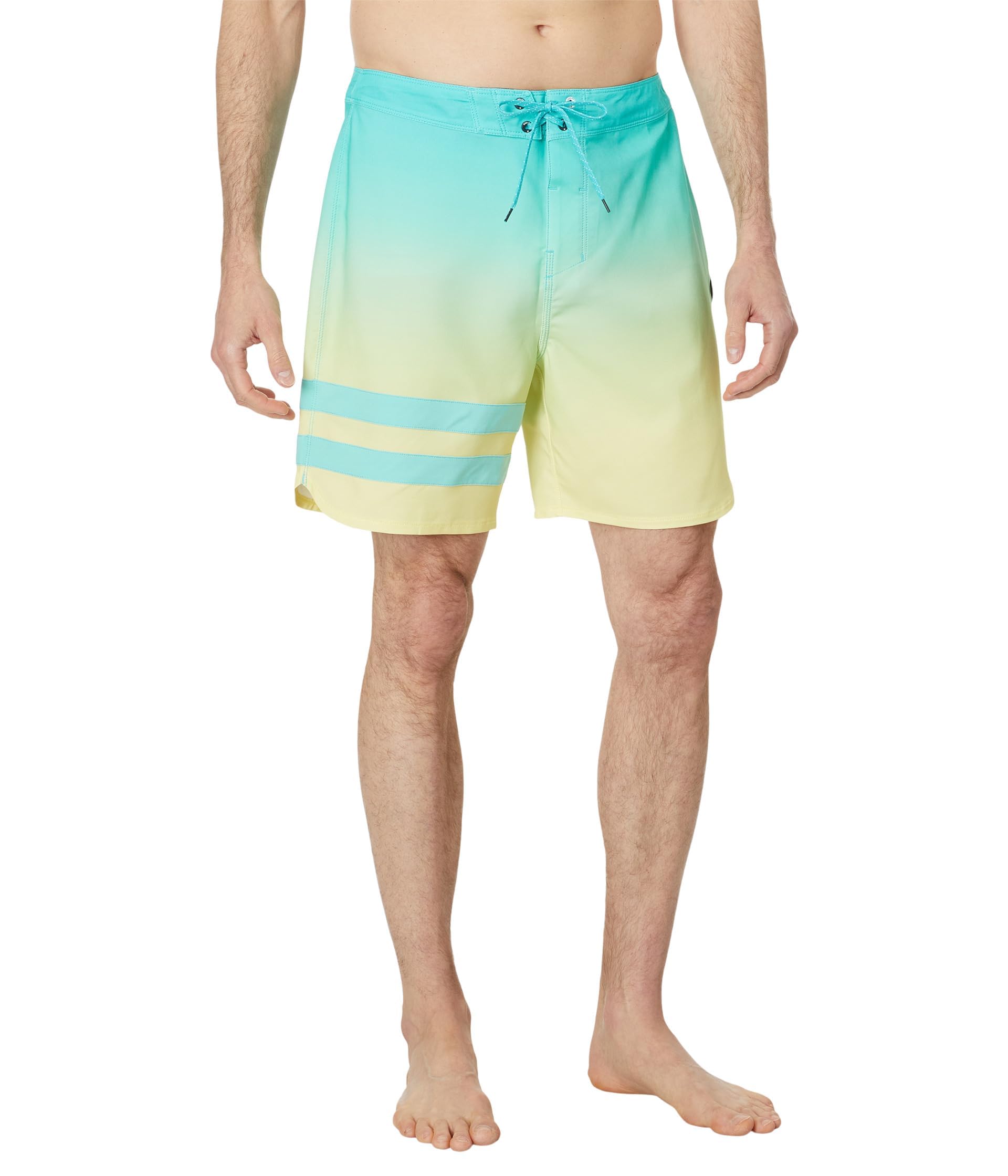 Hurley Mens Phantom-eco Block Party 18" Boardshorts Board Shorts, Fiji, 34 EU