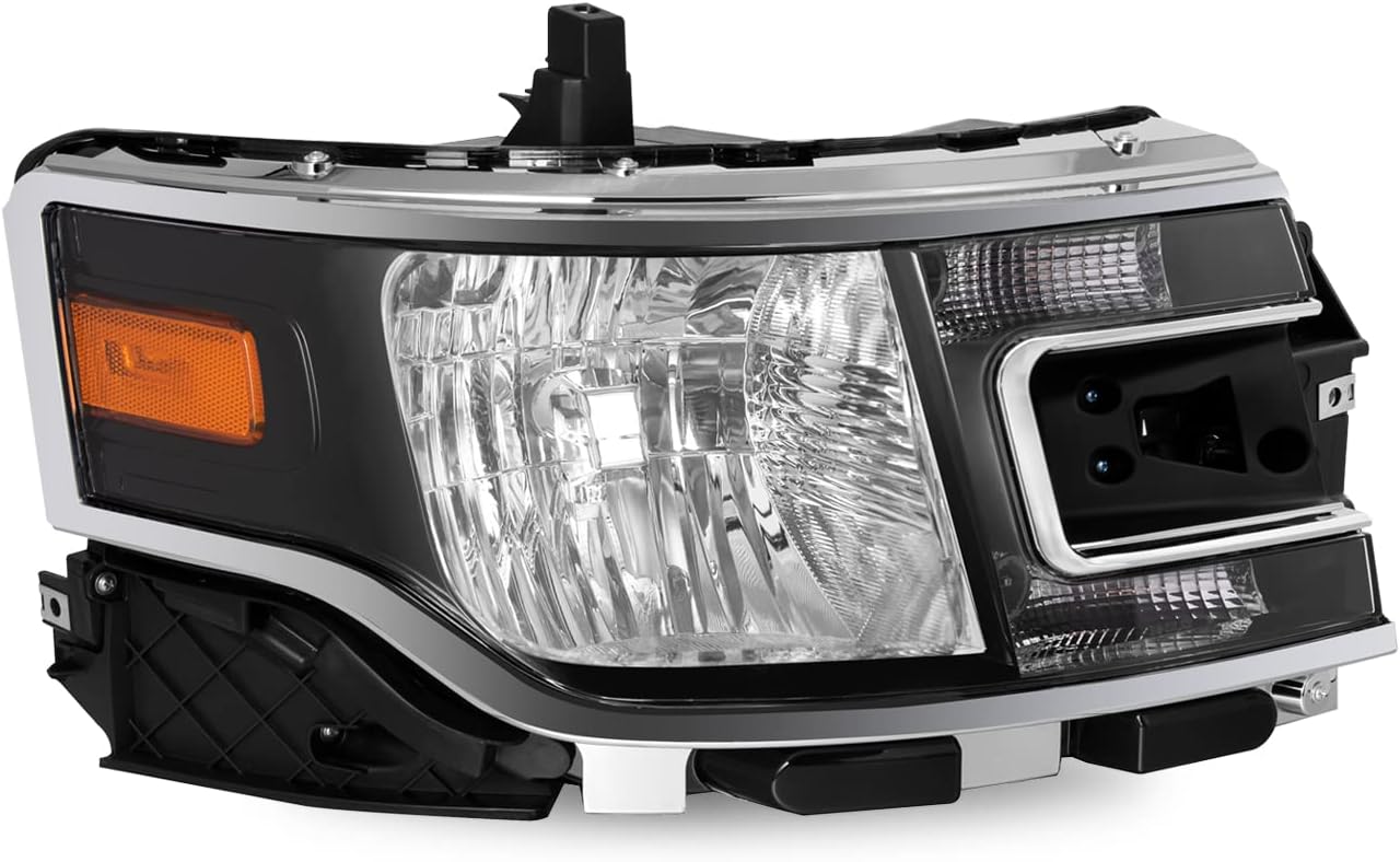SOCKIR Car Headlight Assembly [Halogen Type] Fit for 2013-2019 Ford Flex OE Style Headlamp Replacement Right Passenger Side