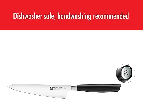 Miniatura 7 de Zwilling All Star - Cuchillo multiusos alemán afilado de 5 pulgadas, cuchillo de tomate, fabricado en una fábrica alemana propiedad de la empresa