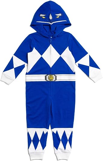 Power Rangers Zip Up Cosplay Coverall Toddler to Big Kid