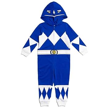 Amazon.com: Power Rangers Toddler Boys Zip Up Coverall 2T