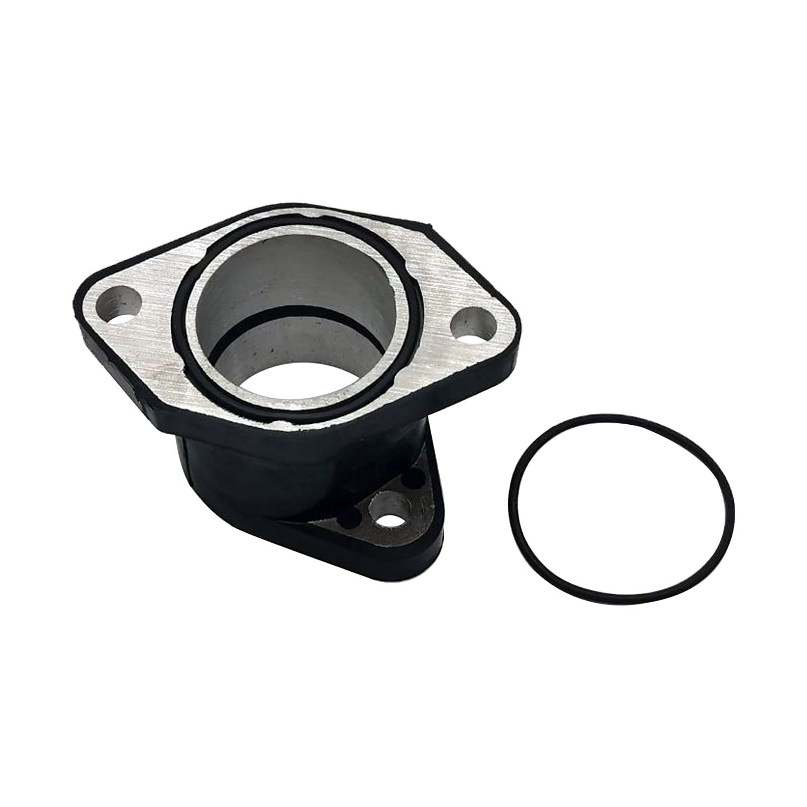 Trucktok 1UY-13586-01-00 Rubber Intake Manifold Boot Joint Compatible with 1987-2004 Warrior Wolverine YFM350 1UY-13586-02-00