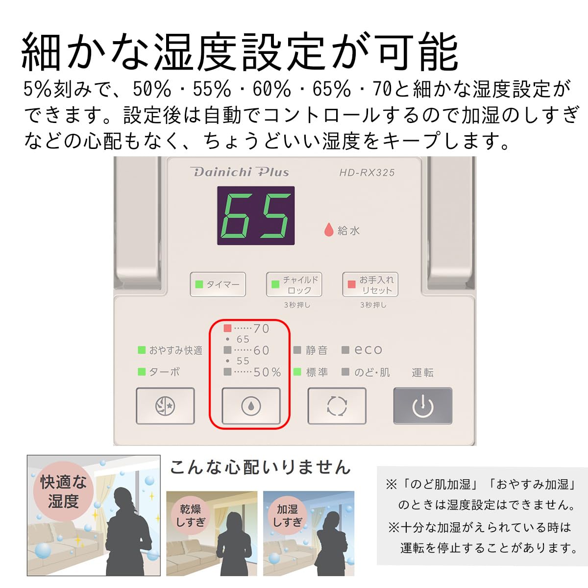 Amazon.co.jp: ダイニチ (Dainichi) 加湿器 ハイブリッド式 (木造和室5