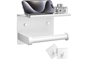 Tindbea Bathroom Phone Holder Shelf