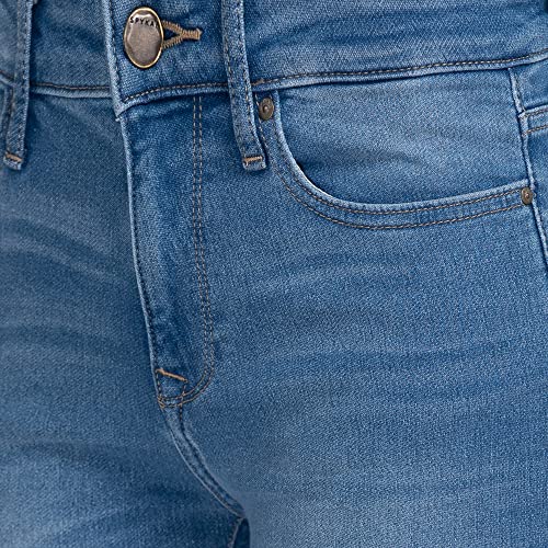 Image of Spykar Womens Mid Rise Super Slim Fit Jeans