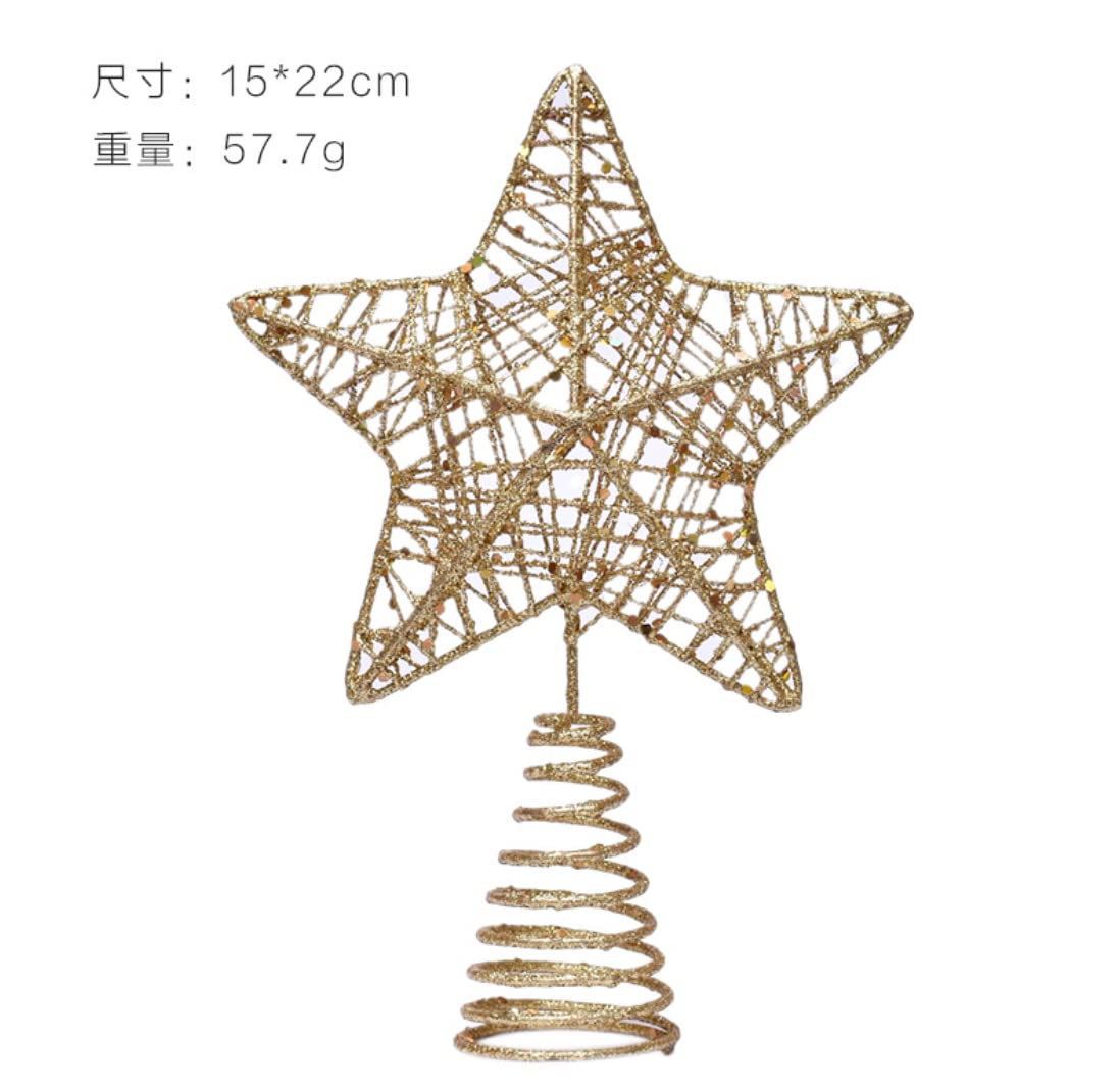 Amazon.co.jp: DUOLEIMI ツリートップスター クリスマス トップスター