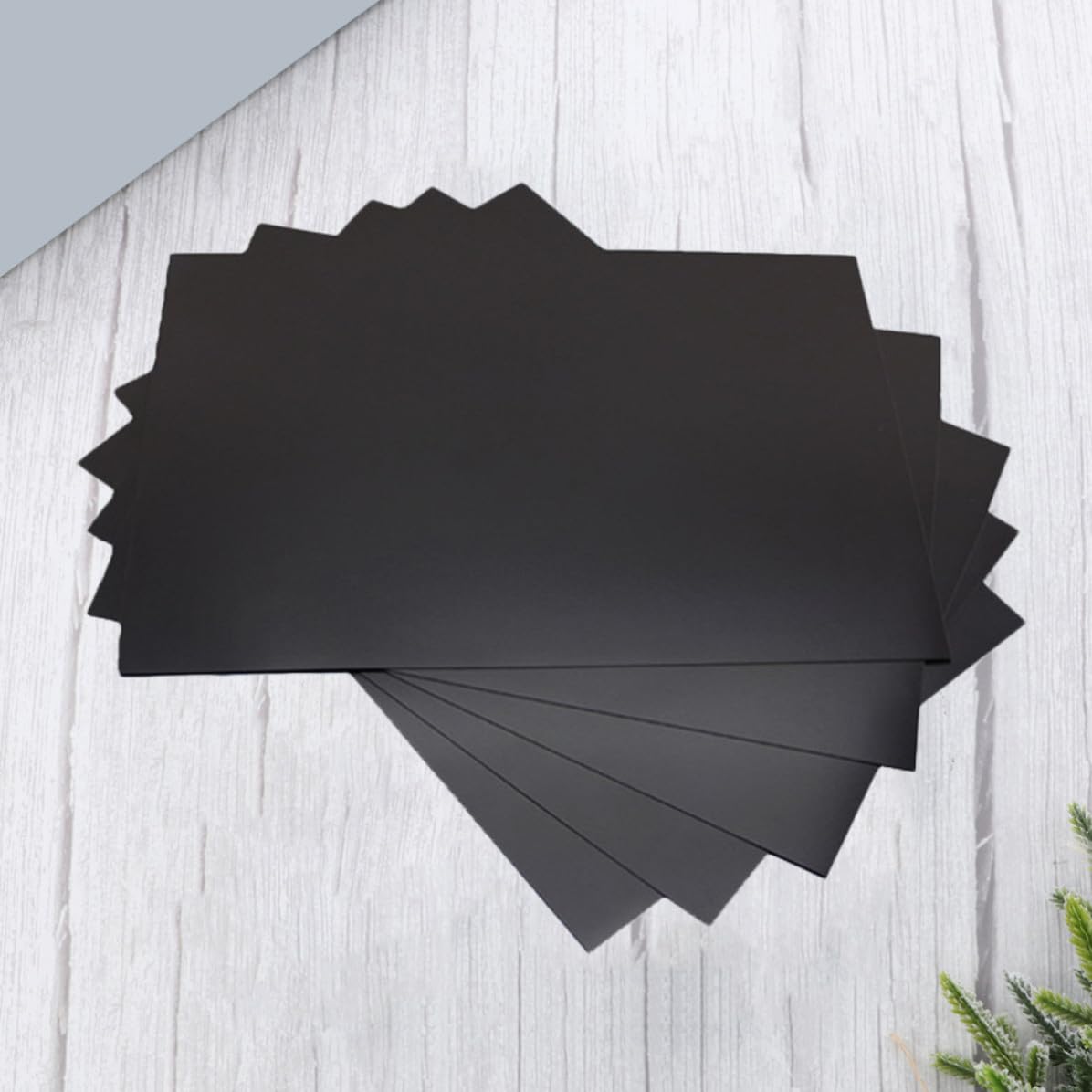 Magnetfolie Magnetstreifen 5 Stück Gummi 0,8mm selbstklebend für Haushaltsmagnetwand und Eisenflächen DIY Magnetgummi