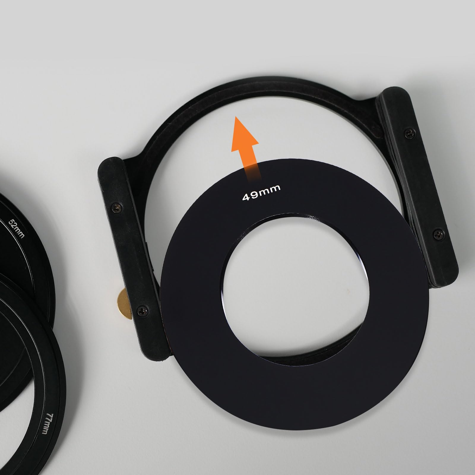 Anello Adattatore Step-Down 72-49 Mm - Per Filtri Fotografici - Foto 8