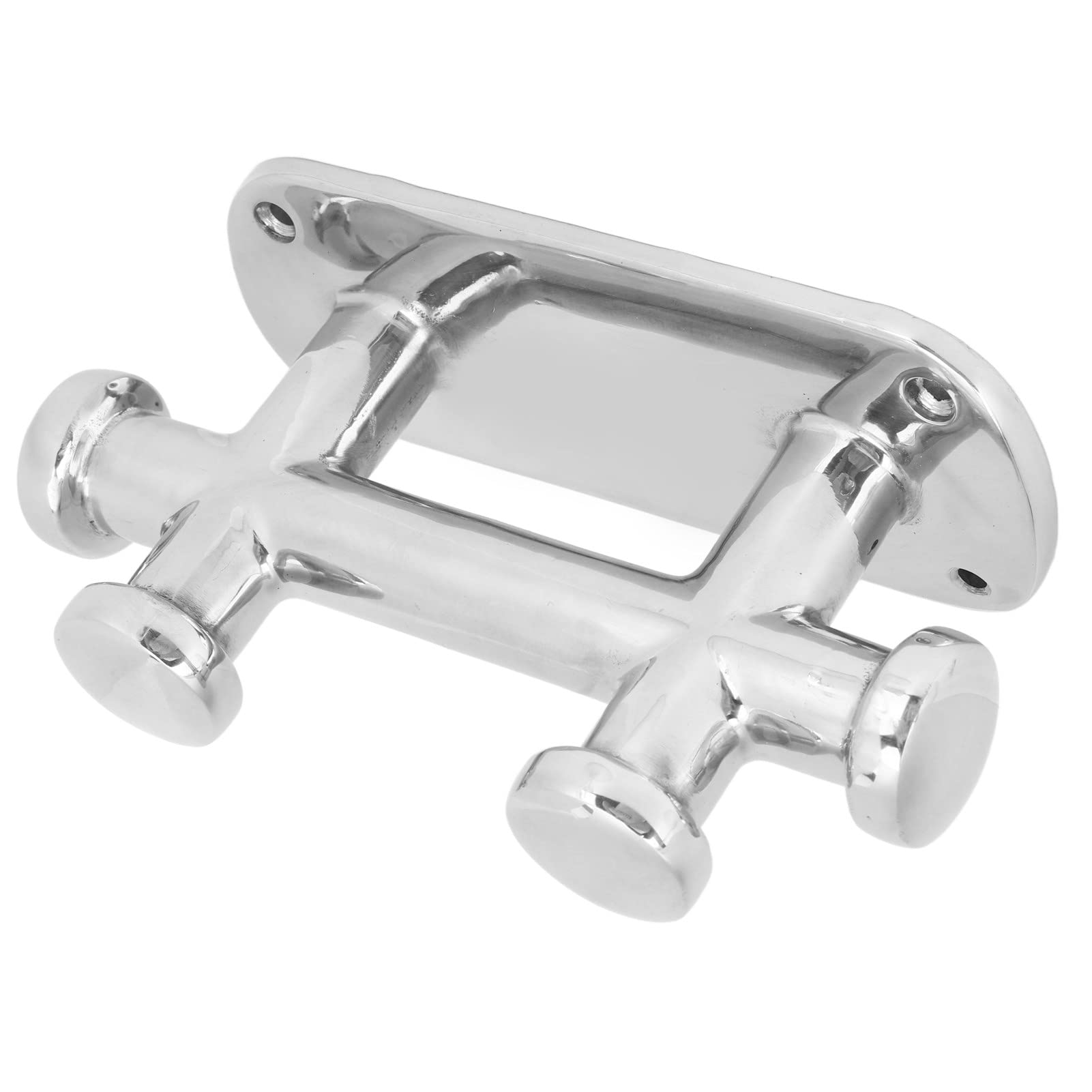 Bitta di ormeggio in acciaio inossidabile 316 con bitta a doppia croce per motoscafo per yacht Corda per barca da pesca Supporto su ponte Hardware marino 150x80x60mm