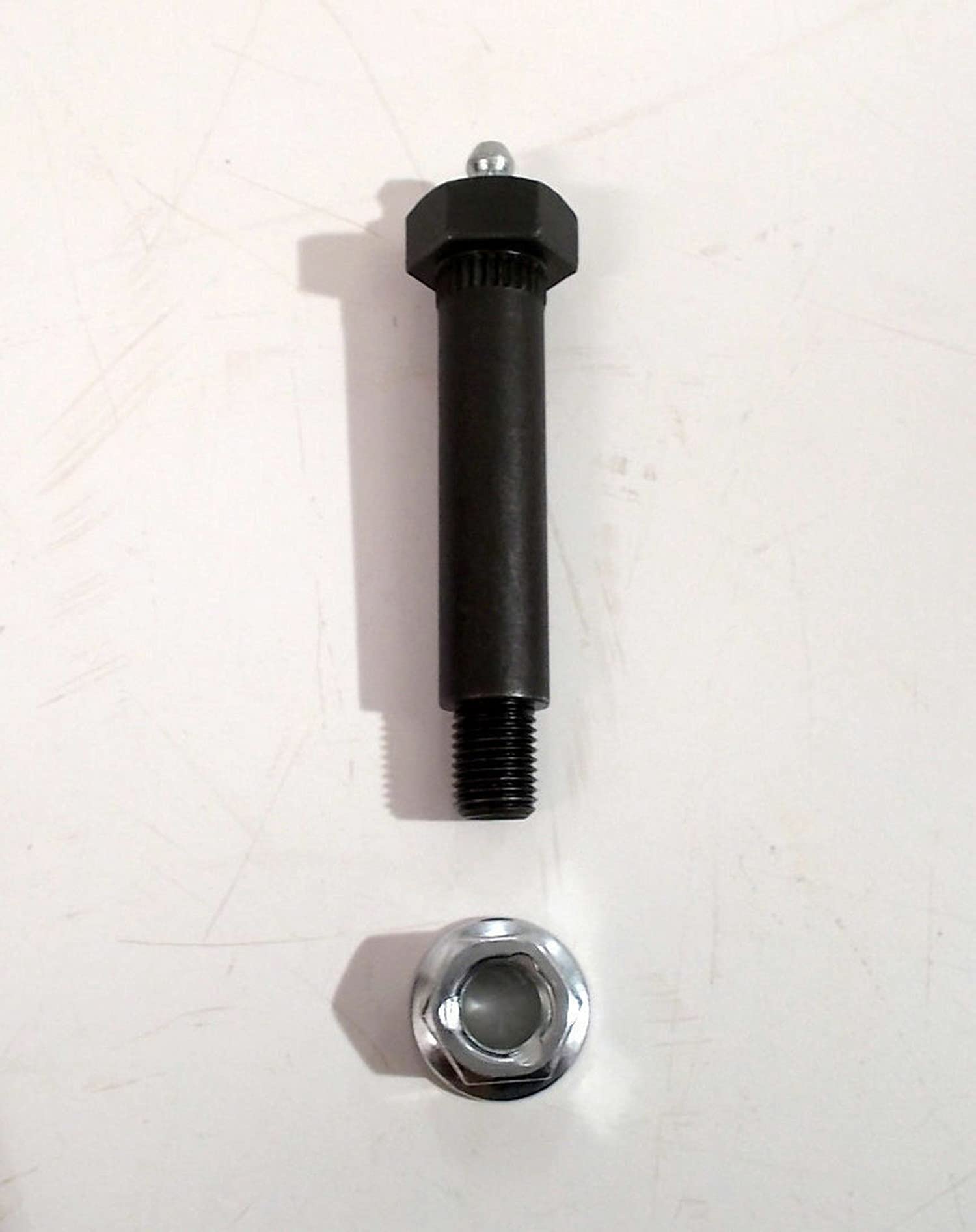 NOOTO 6 KIT FA-7-187+ FA-6-92Z Trailer Axle Spring Shackle Grease Type Eye Wet Bolt 9/16 x3 Compatible with Most Trailer axles from 2000#, 3500#, 5200#, 6000# and 7000# Axles