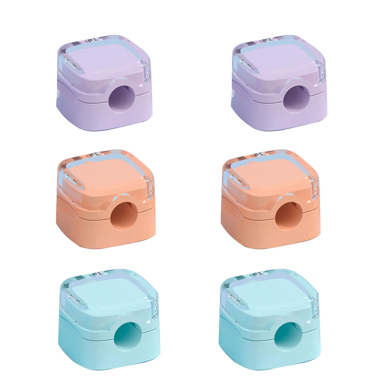 Yrohgkpn Mixed Colors Of 6 Cable Storage Solution Delicate Cable Winders Management Holder Cord Holder Cord Management Solution