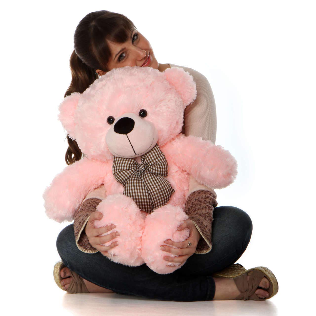 Back BANCHERS Teddy Bear for Girls | Panda Teddy Bear | Wife Gifts Special Surprise Anniversary (2 FEET, Pink)