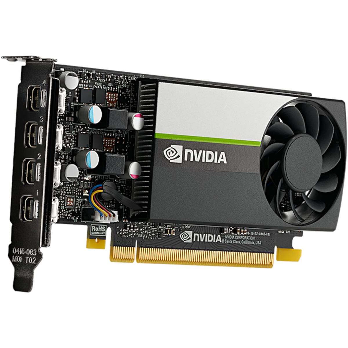 PLACA DE VIDEO NVIDIA QUADRO - T600 4GB GDDR6 128 BITS (4X MDP