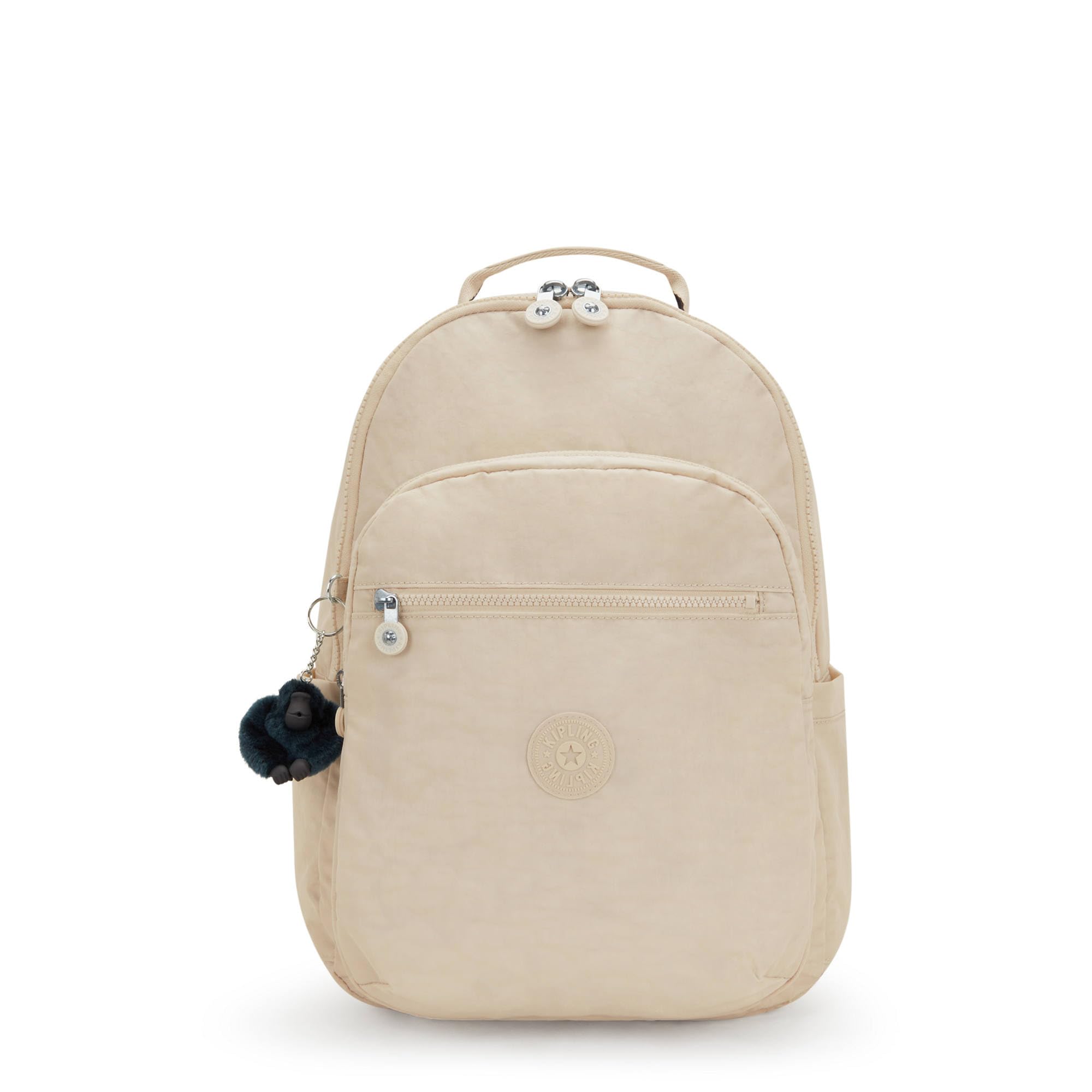 Kipling Women's Seoul 15" Laptop Backpack, Durable, Roomy with Padded Shoulder Straps, Built-In Protective Sleeve