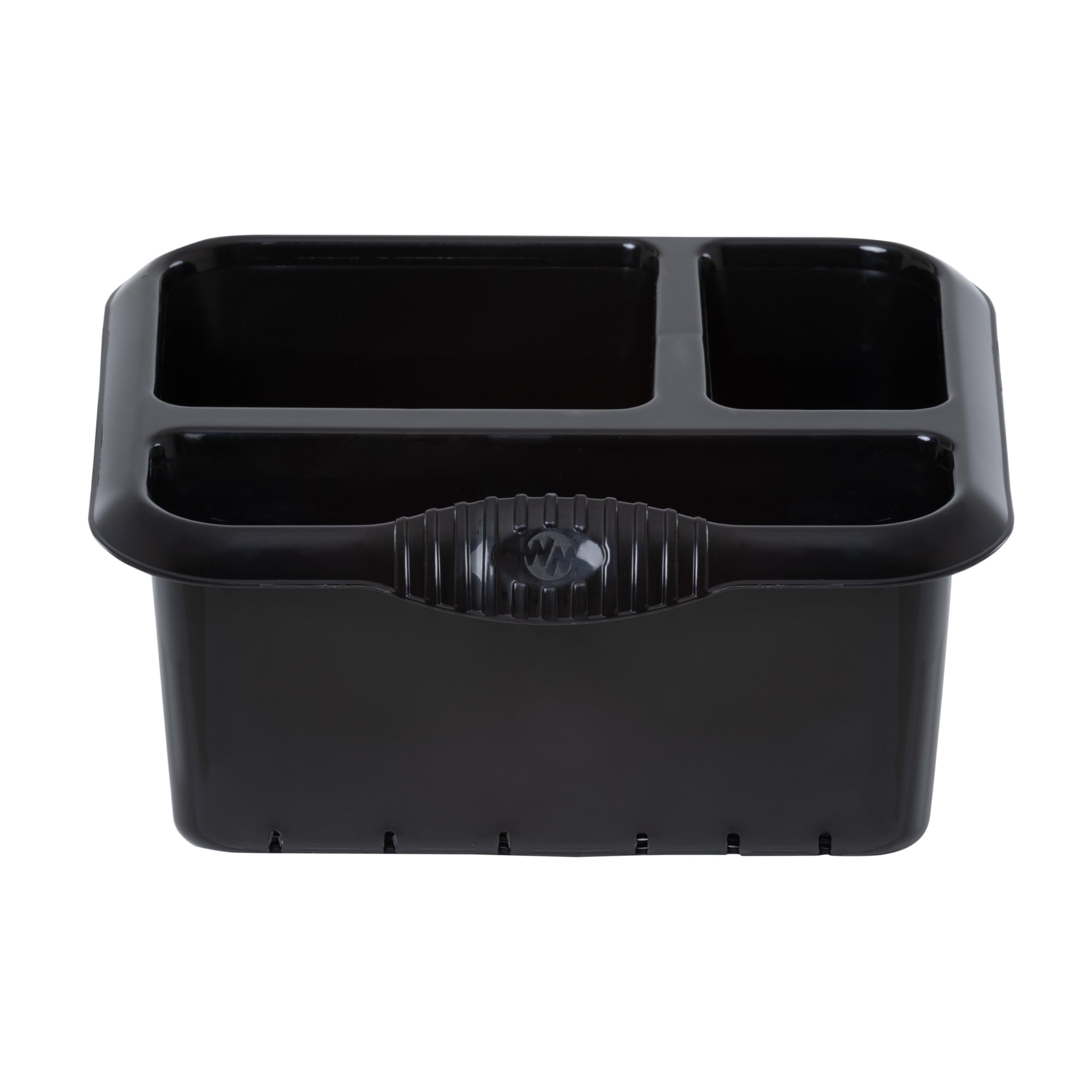Wham Black Casa Large Sink Tidy/Organiser (Black)