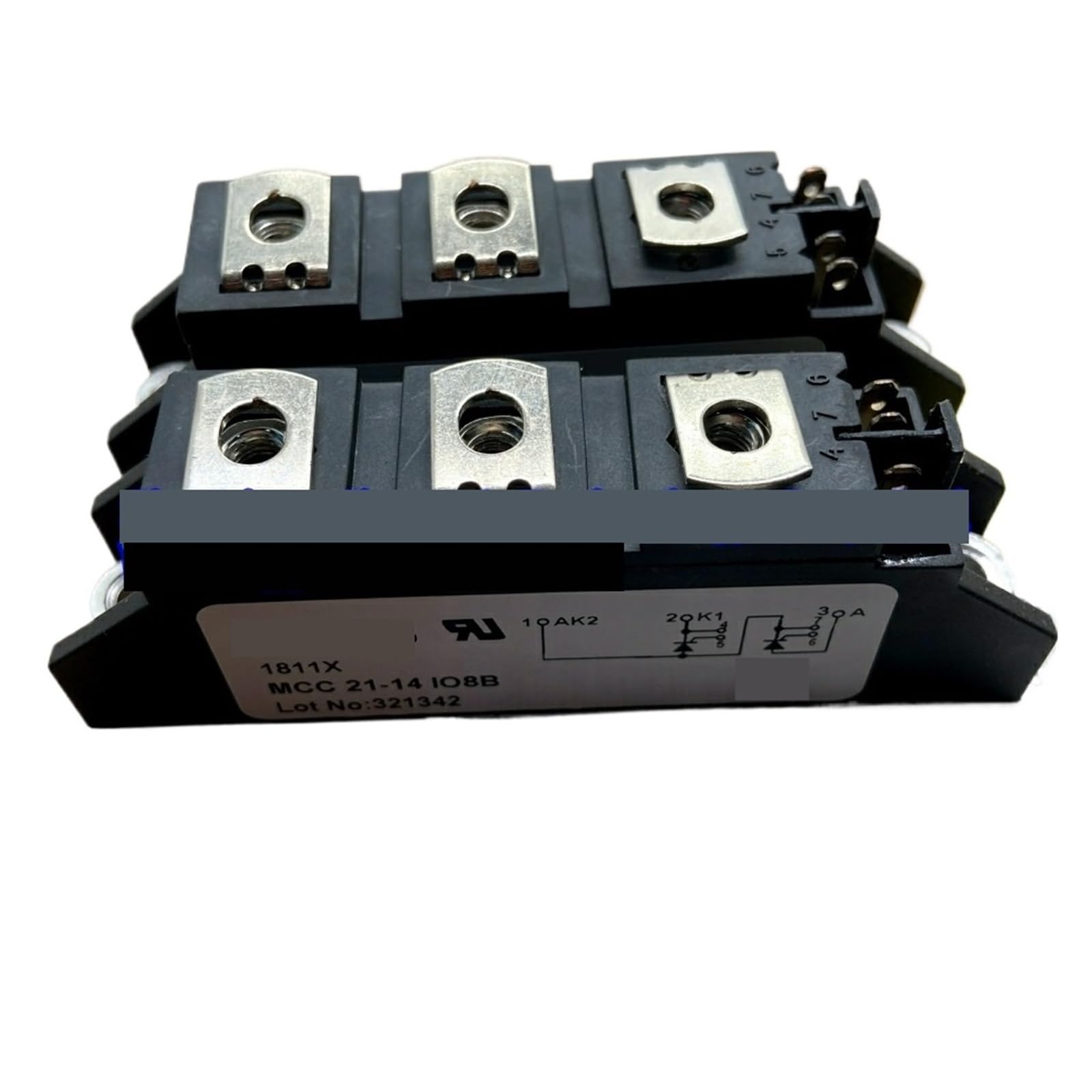 TYEXCZARF 1pcs MCC21-08io8B MCC21-12io8B MCC21-14io8B MCC21-16io8B rectifier bridge Module(MCC21-08io8B)