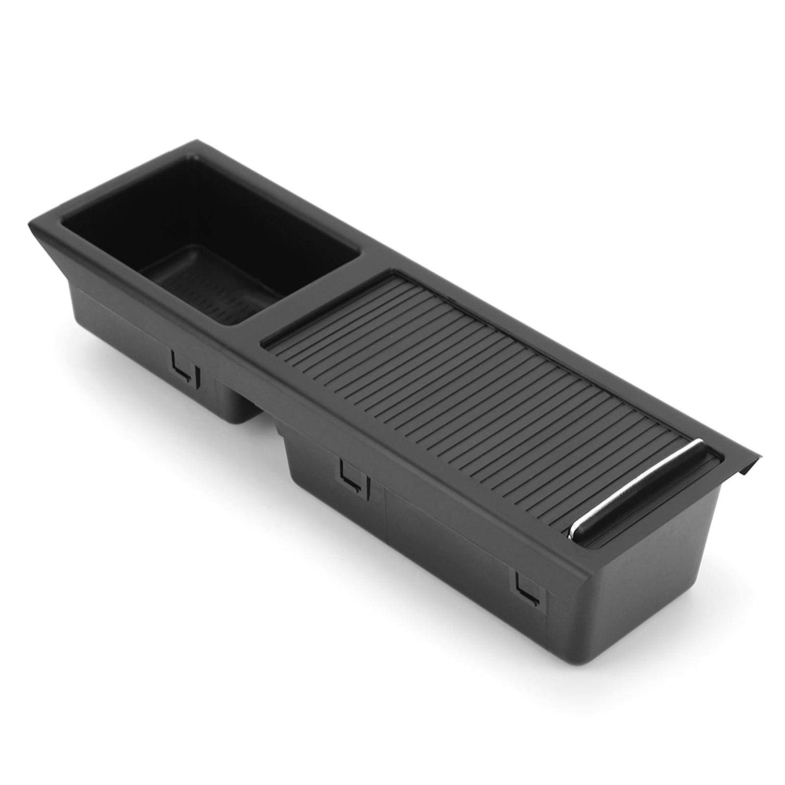 Akozon Piezas de la consola Car Center Console Bandeja de almacenamiento Inserto 51167038323 Ajuste para 3 Series E46 1998 & # 8209; 2007, e46 compartimento central de la consola