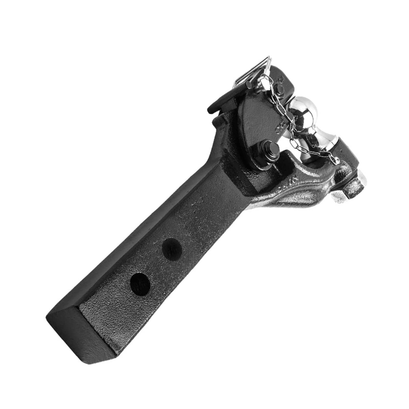 Zaczep przyczepy, Ciężki Czapka 8 ton 2 Calowy piłka Długi Shank 2-dołkowy Combo Pintle Hak Receiver Holowanie 4WD. Części przyczepy ciężarówki
