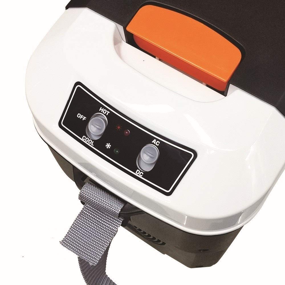 Frigo Portatile Termoelettrico, 12V/220-240V Frigorifero per Auto Raffreddatore Mini Portatile da 10 Litri, per Auto e Campeggio