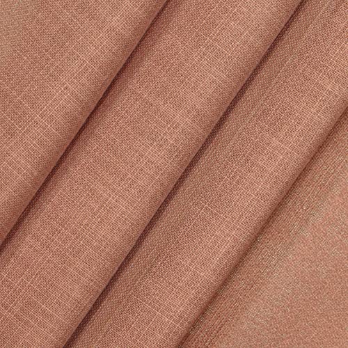 Vue Arashi Modern Boho Decorative Ombre Rod Pocket Window Curtain For Living Room (1 Panel), 52 In X 84 In, Melon #TOP4