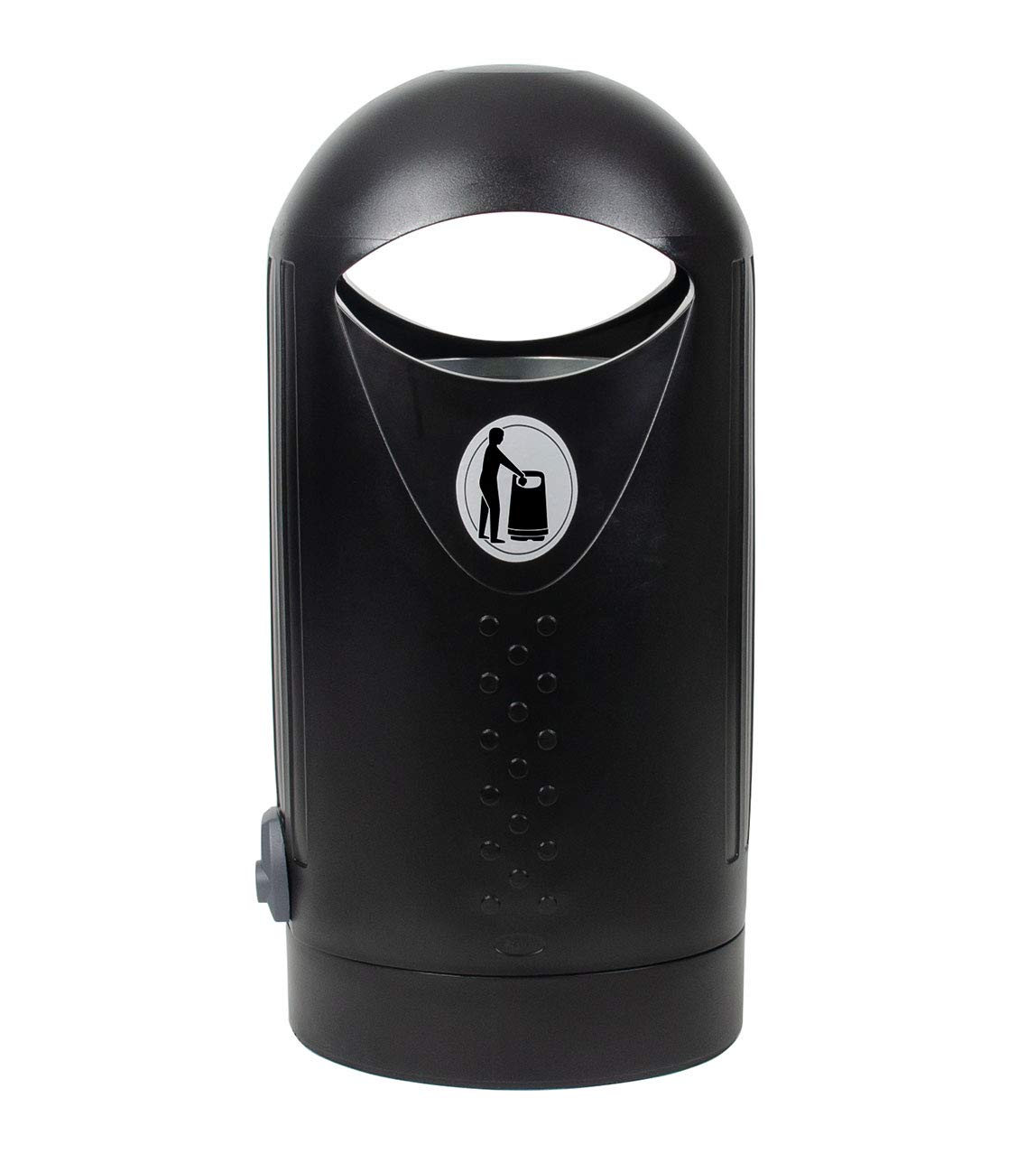 Buy Glasdon Elipsa Outdoor Litter Bin with 63Litre Metal Liner