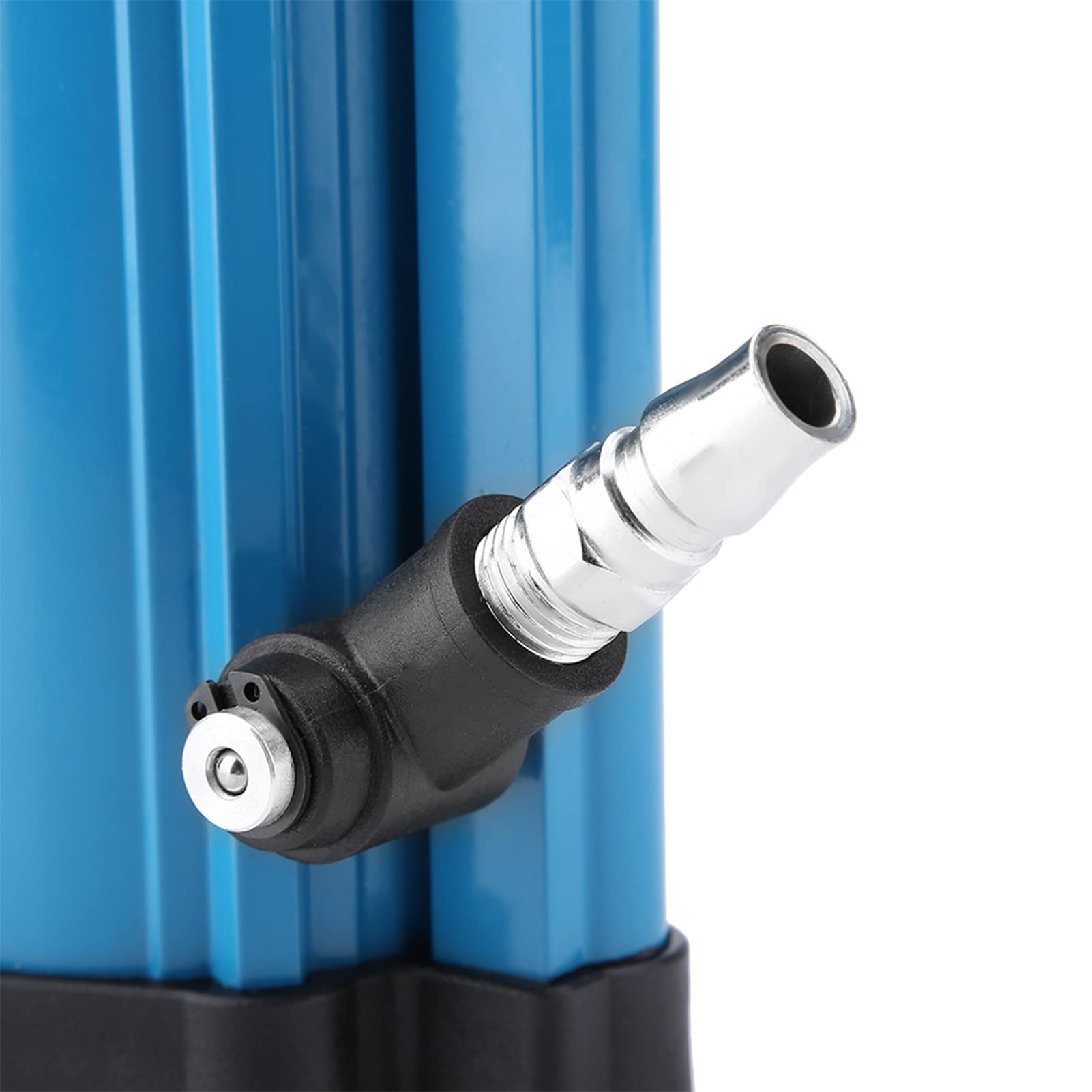 FTVOGUE Pneumatyczne Narzędzie do Nitowania Pistolet do Nitowania Pneumatycznego KP 715 Skok 18 Mm Siła Uciągu 1850 Kg 0,6 MPa Budowy Statków Przemysł Petrochemiczny i Maszyny Prace Nitujące