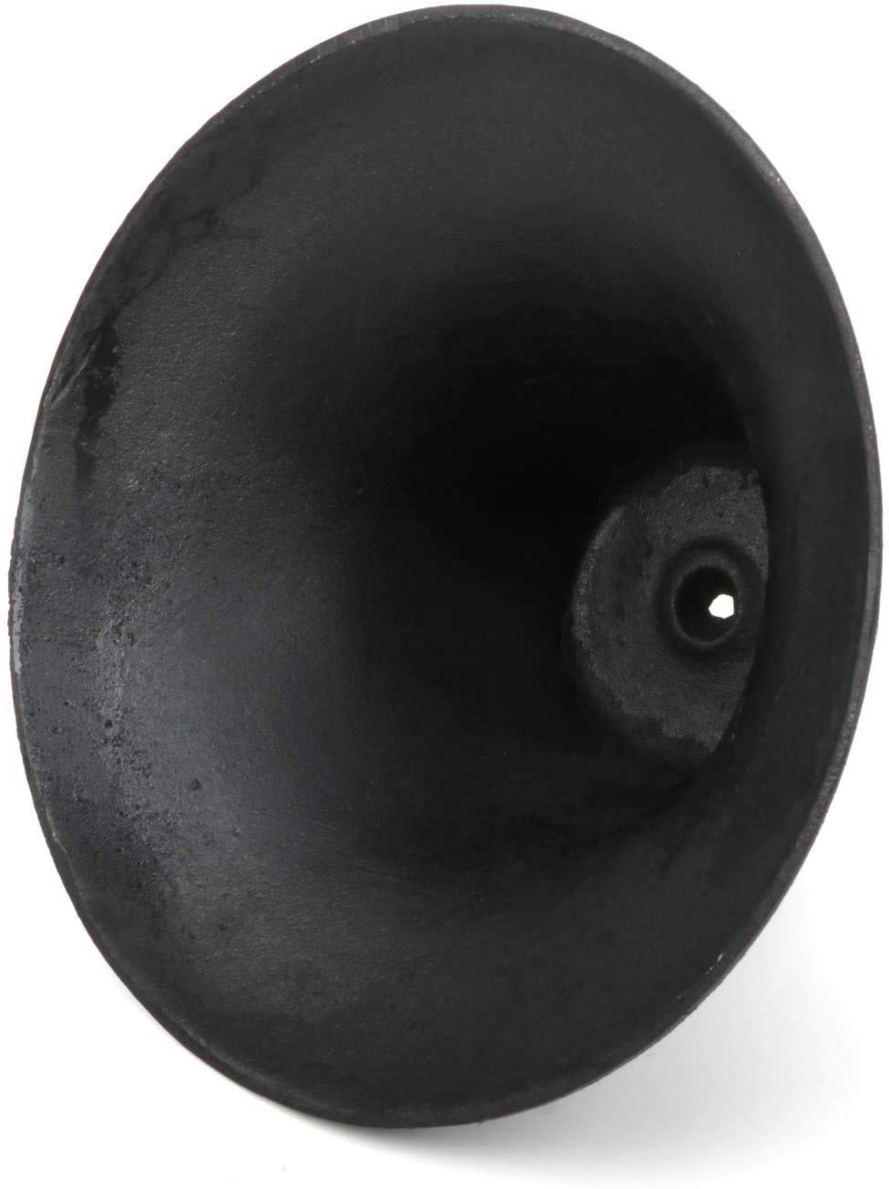 tonchean Campana de hierro fundido pesado para cena, estilo antiguo, estilo vintage, agitación manual, para jardín al aire libre, patio, granja, iglesia, escuela