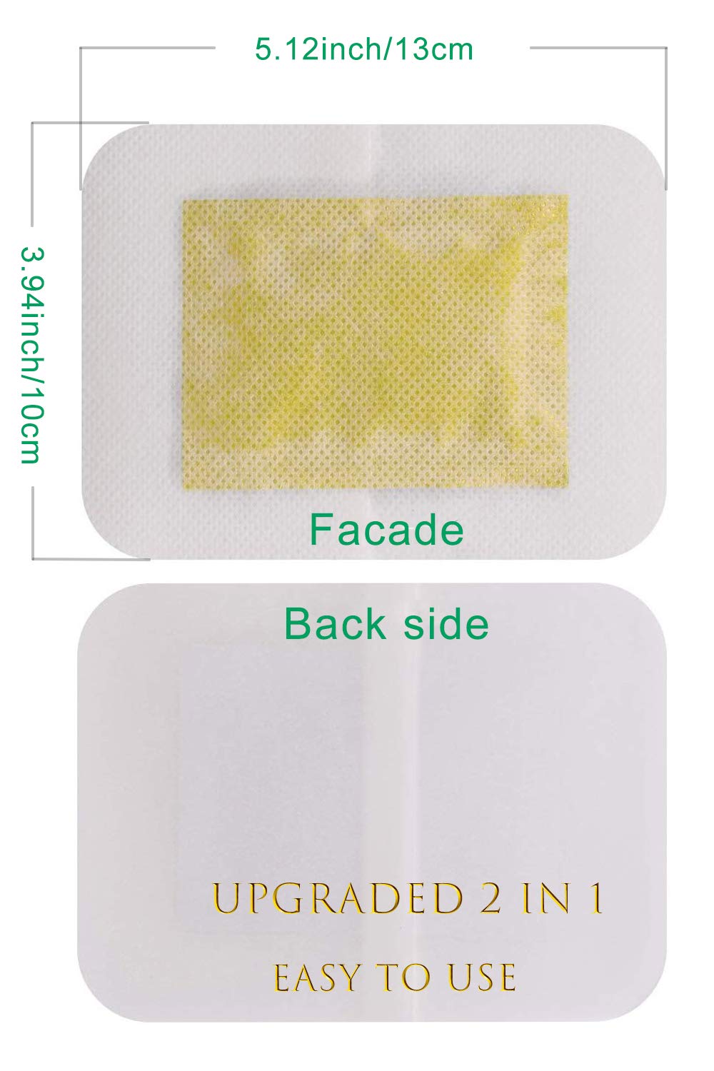 Buy Ginger Foot Pads (40Pads), Ginger Pads for Better Sleep, 2 in 1