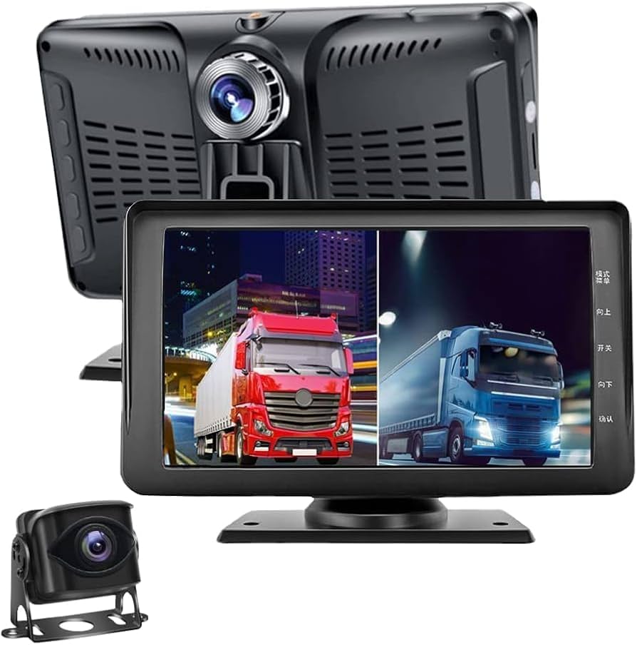 Amazon.co.jp: OBEST AHD7インチモニター カメラ 2分割 9-36V