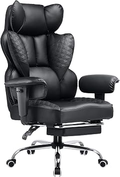 GTPLAYER Gaming Chair Office Chair Elegant Embossed Design Built-in Pocket Coil Lumbar Support Pain-Free Chair 150  Recline Height-Adjustable Armrests Premium PU Leather Breathable Sofa-like Comfort