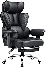 GTRacing Gaming Chair Office Chair Elegant Embossed Design Built-in Pocket Coil Lumbar Support Pain-Free Chair 150° Recline Height-Adjustable Armrests Premium PU Leather Breathable Sofa-like Comfort