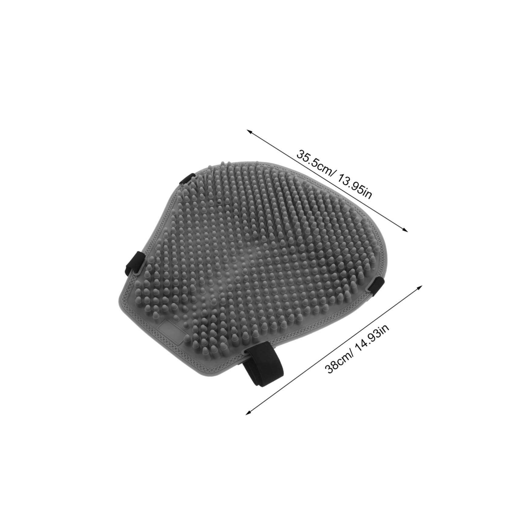 Coprisella in Silicone Traspirante per Moto Cuscino Sedile Antiscivolo in Gel Ammortizzazione Ergonomica e Protezione Solare per Viaggi Lunghi e Guida Confortevole