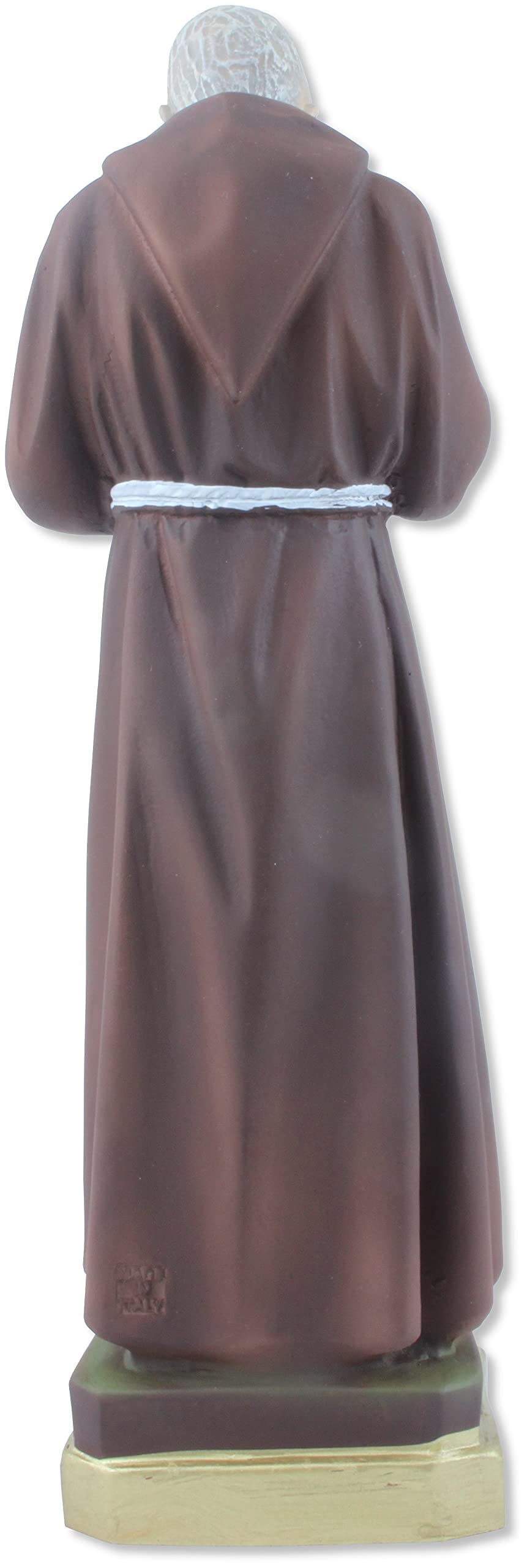 Estatua de San Pío (Padre PIO) de Pietrelcina en Resina cm 30 - Made in Italy