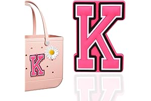 Mity Rain Letter Charms Bogg Bag Initial