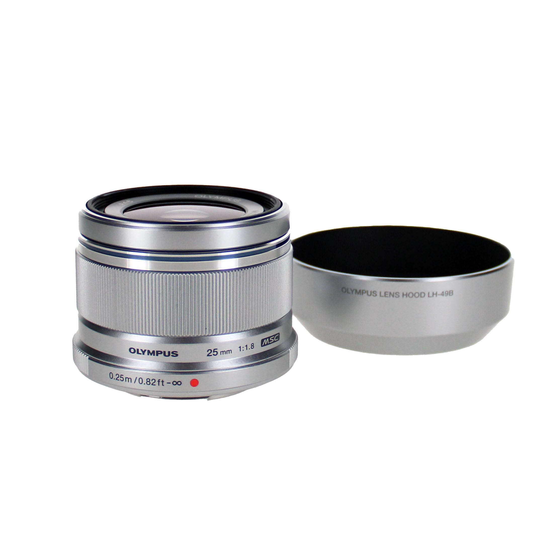 Amazon.com : OM SYSTEM Olympus M.Zuiko Digital 25mm F1.8 Silver