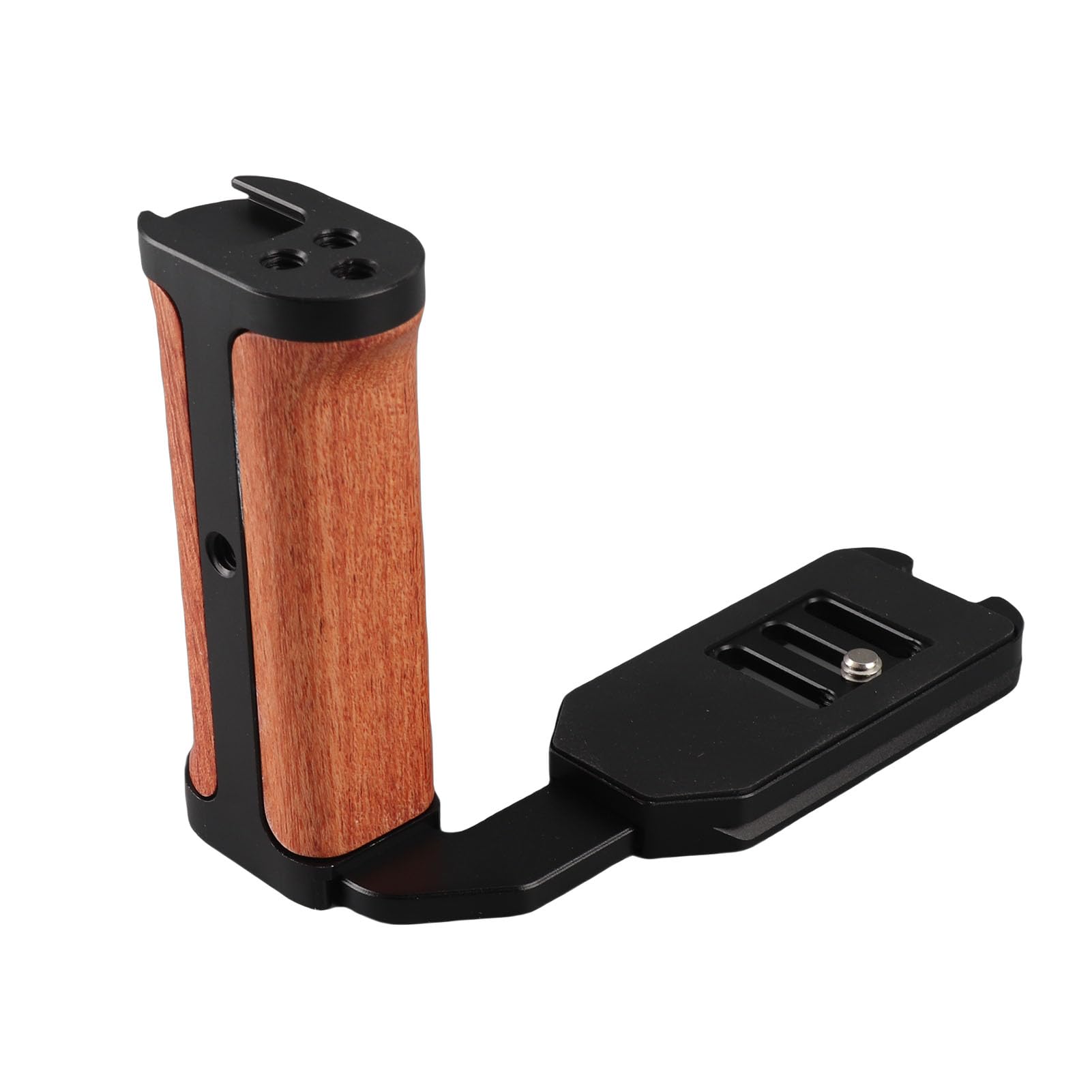 Micro Camera Handle with Cold Shoe for Vertical