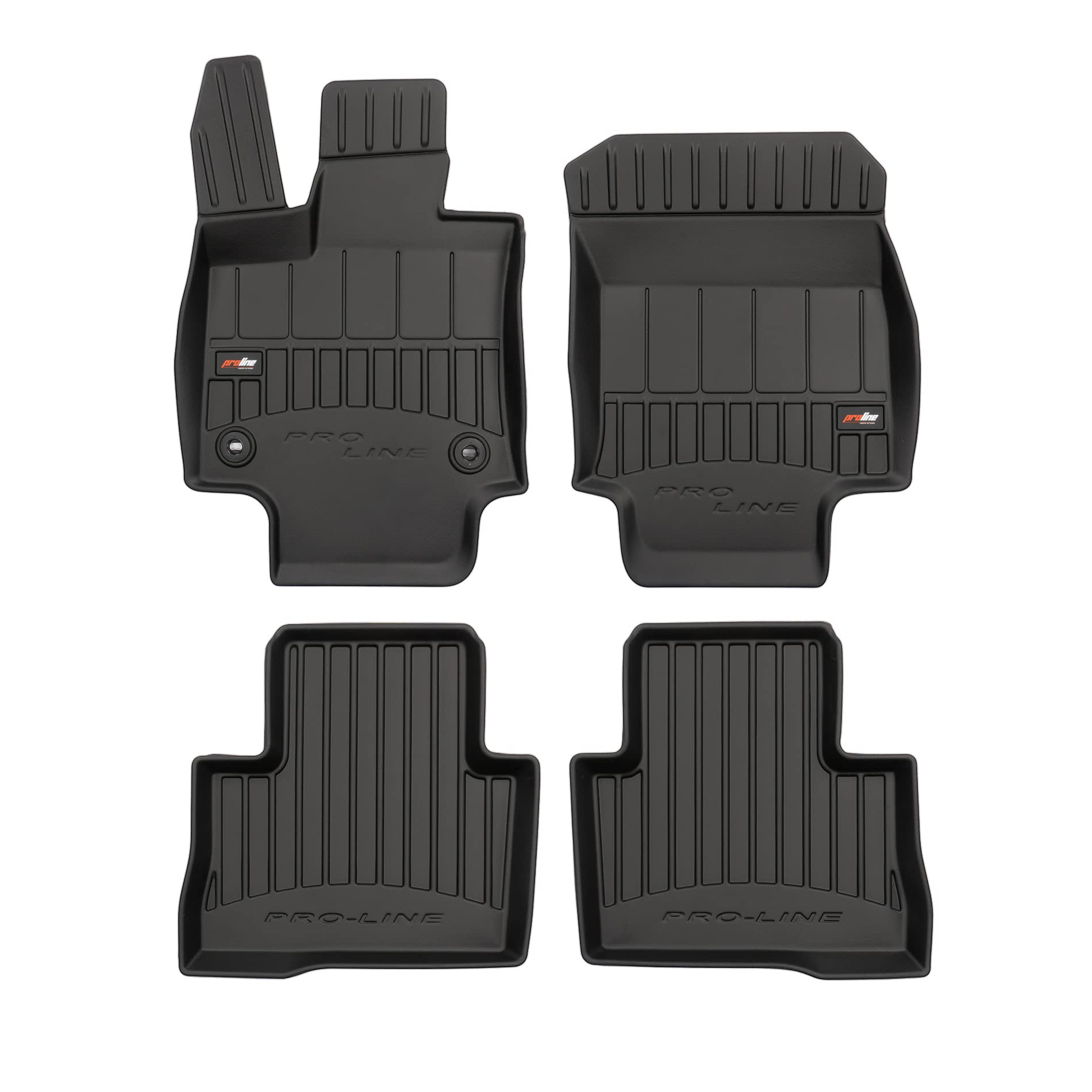 FROGUM ProLine 3D Esclusivi Tappetini auto in gomma su misura per Toyota RAV4 V dal 2019 I I bordi più alti