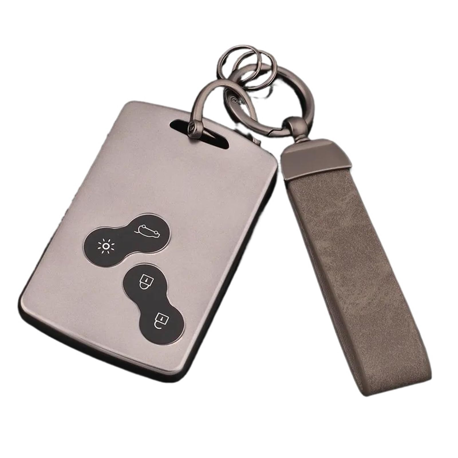 Protège clé pour Duster Logan design épuré gris haute résistance - 4