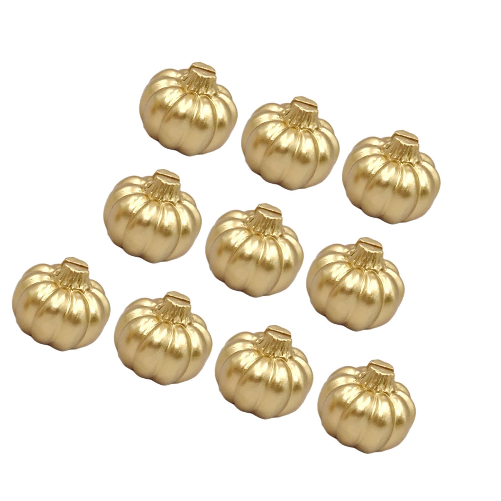 Tsophreniq 10Pieces Practical Pumpkin Place Cards Holders Delicate Pumpkin Table Card Perfect for Seasonal Celebration Resin Card