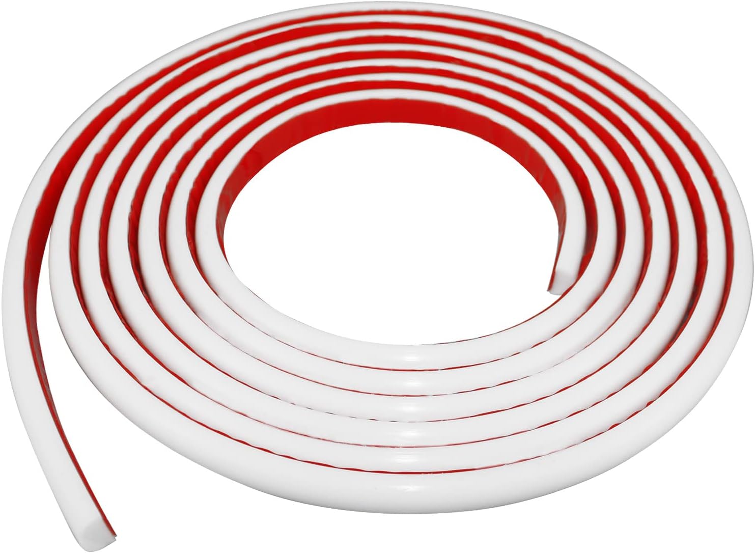LSGCQ Tile Edge Trim Peel and Stick Tile Trim Edging Self Adhesive Silicone Wall Molding Trim Caulk Strip Flexible Tile Liner for Kitchen and Bathroom Backsplash, Cabinet Wall Countertop (16.5 Ft)