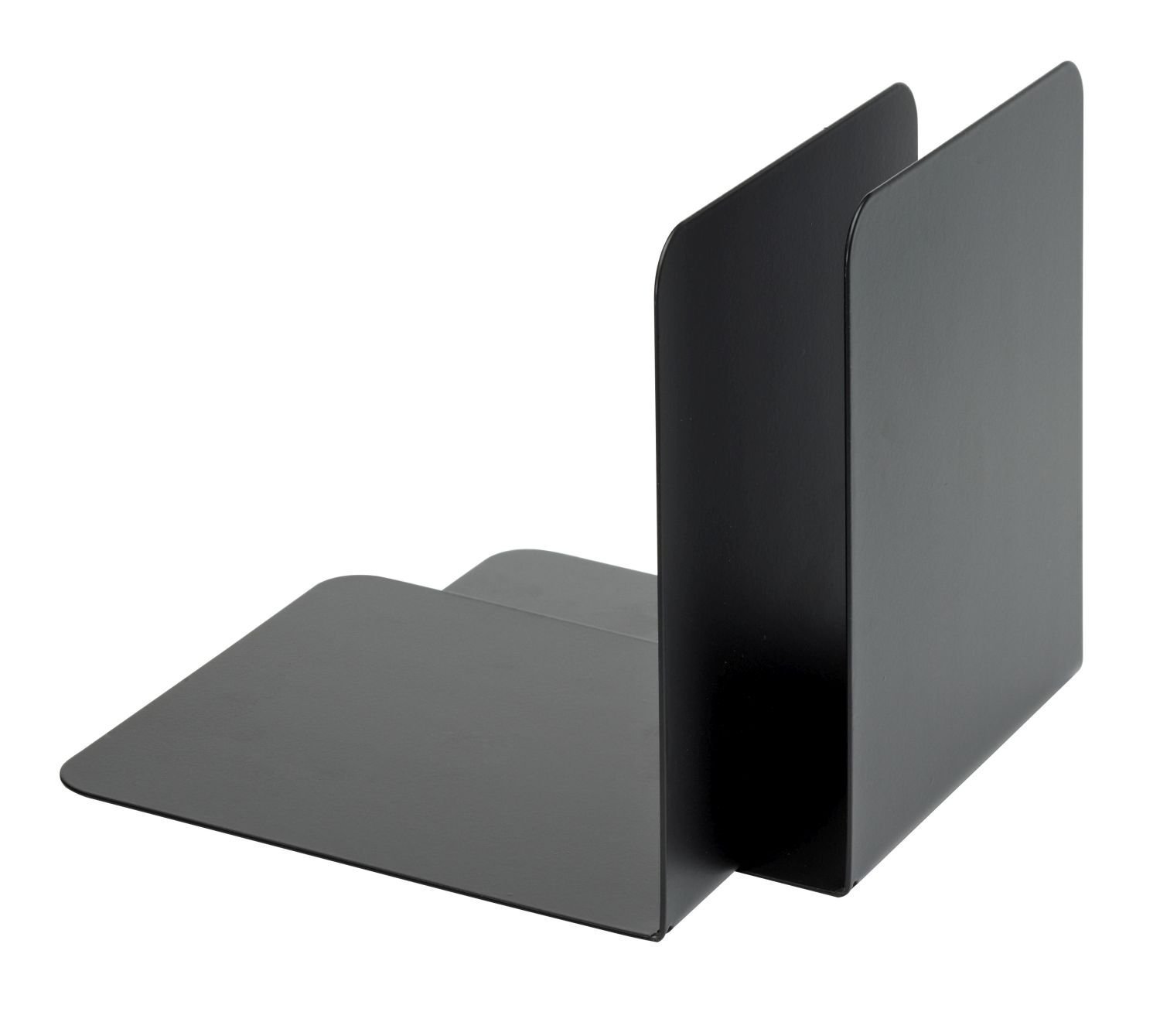 Alco-Albert 4302-11 Buchstützen aus Metall, 130 x 140 x 140 mm, 12 Paar, schwarz (schwarz, 140x140x125 | 20 Paar)