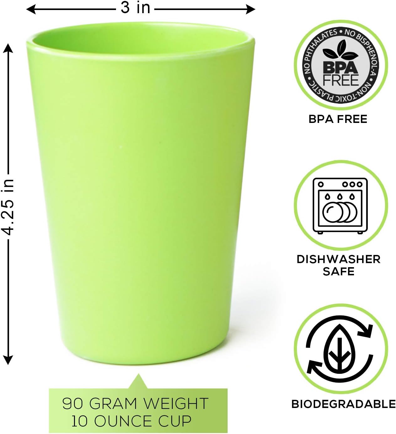 🛒 Crаzу Dеаlѕ Bamboosy Bamboo Cups for Kids- Bamboo Fiber Cup Set of 4 Reusable, Dishwasher Safe and BPA Free Cups for Kitchen, Parties or Outdoor Use, 10 oz Eco Friendly Cups 🔥 Crаzу Dеаlѕ Bamboosy Bamboo Cups for Kids- Bamboo Fiber Cup Set of 4 Reusable, Dishwasher Safe and BPA Free Cups for Kitchen, Parties or Outdoor Use, 10 oz Eco Friendly Cups