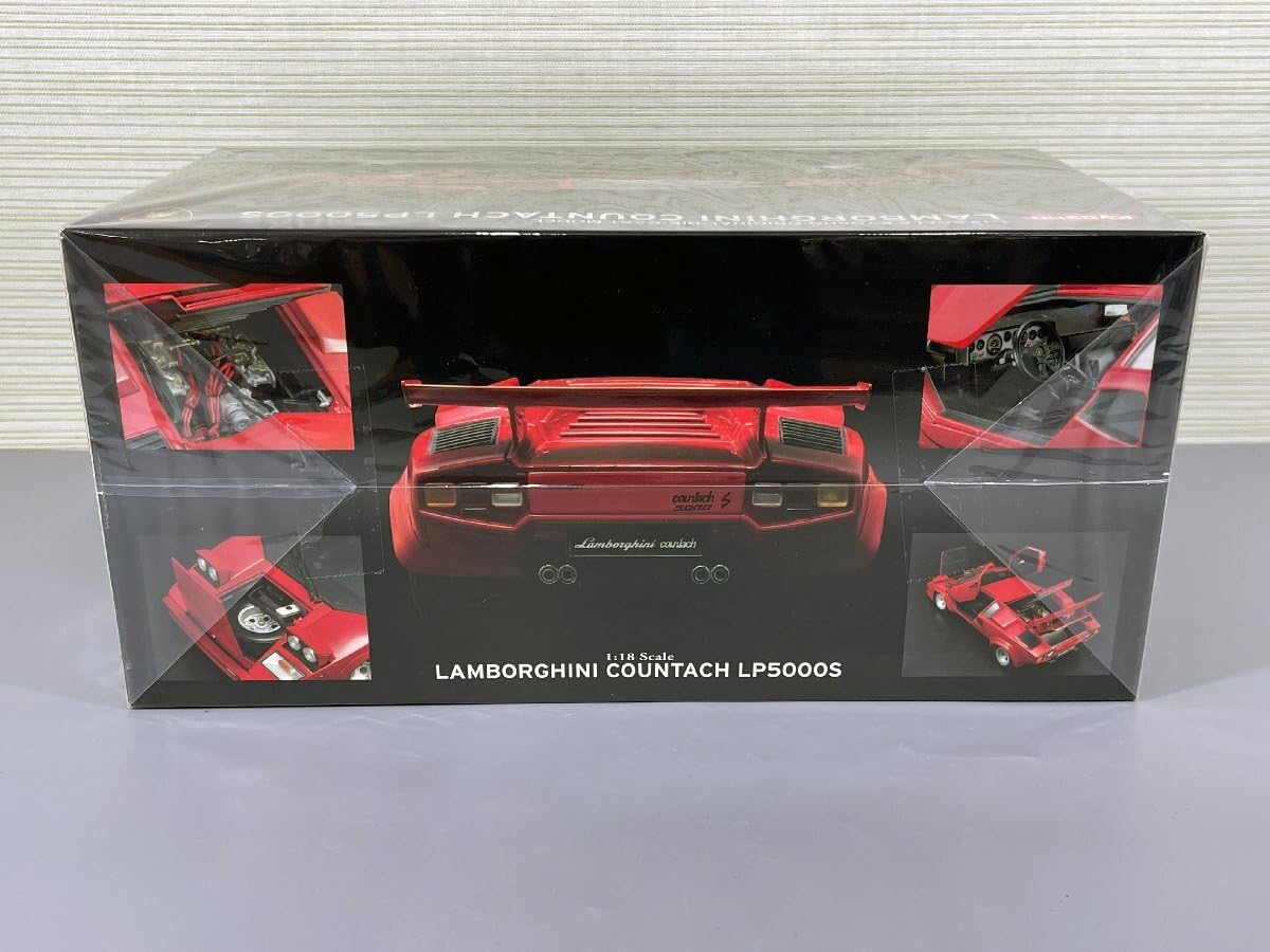 京商ランボルギーニ　カウンタックＬP５００S(レッド) 京商 ブンカオリジナル 1/64 ミニカーシリーズ ランボルギーニ