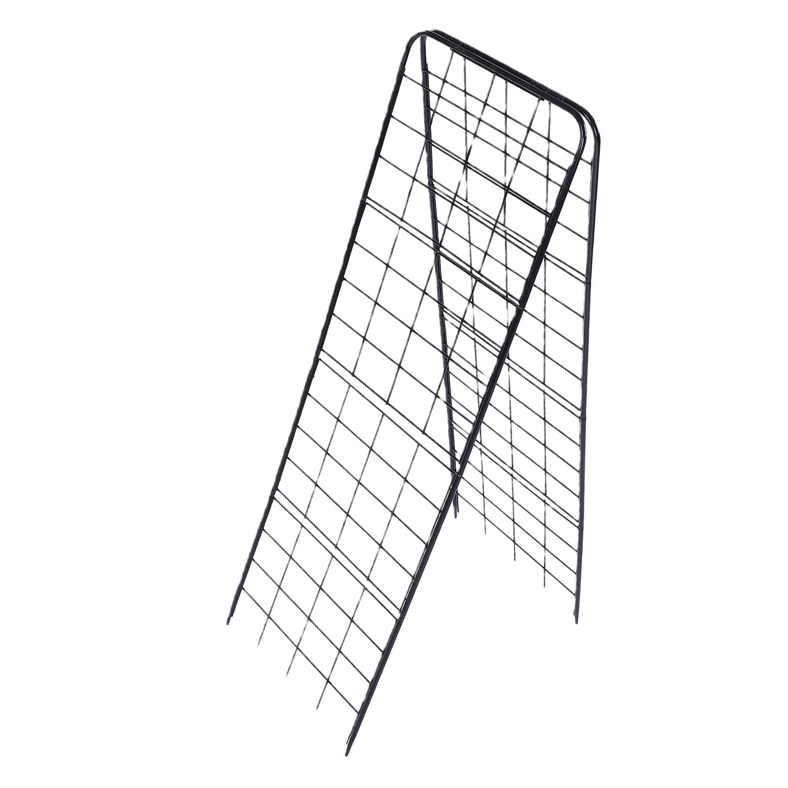 Cocoarm Rama Wsporcza dla Roślin Żelazna Krata w Kształcie Litery A z rurą stalową 13 Mm i żelazną siatką 50,0 X 16,9 Cala dla Pomidorów, Ogórków, Fasoli, Pnączy Ogrodowych