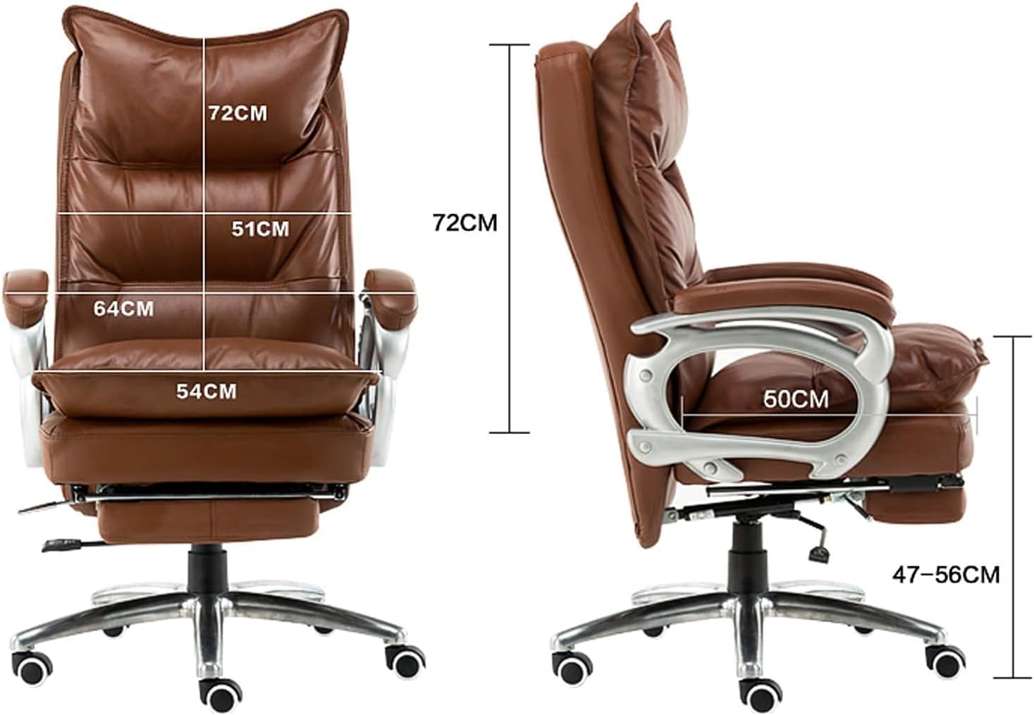 Chairs Home Office Chairs Ergonomic Office Chairs Computer Chairs Massage Chairs with Armrests and Footrests Adjustable in Height