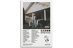 Morgan Wallen's Album Cover Canvas Art