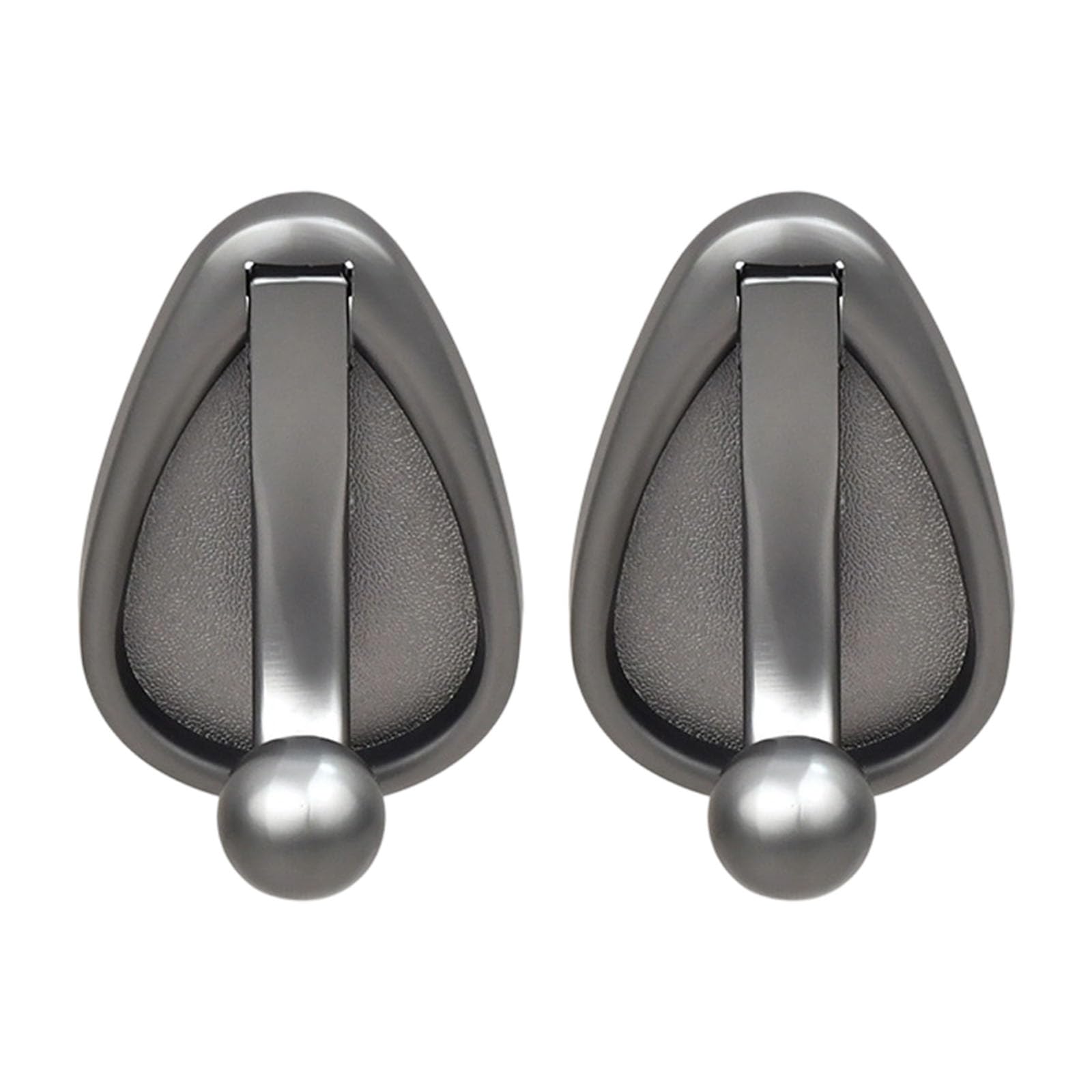 Cazstyk Gray Simple Kirsite Hook For Wall Mount Heavy Items Like Coat Jackets Sturdy Clothes Hanger Sturdy Hook