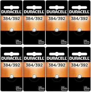 Duracell 384/392 - 2 pack - 4 packs - 8 total batteries