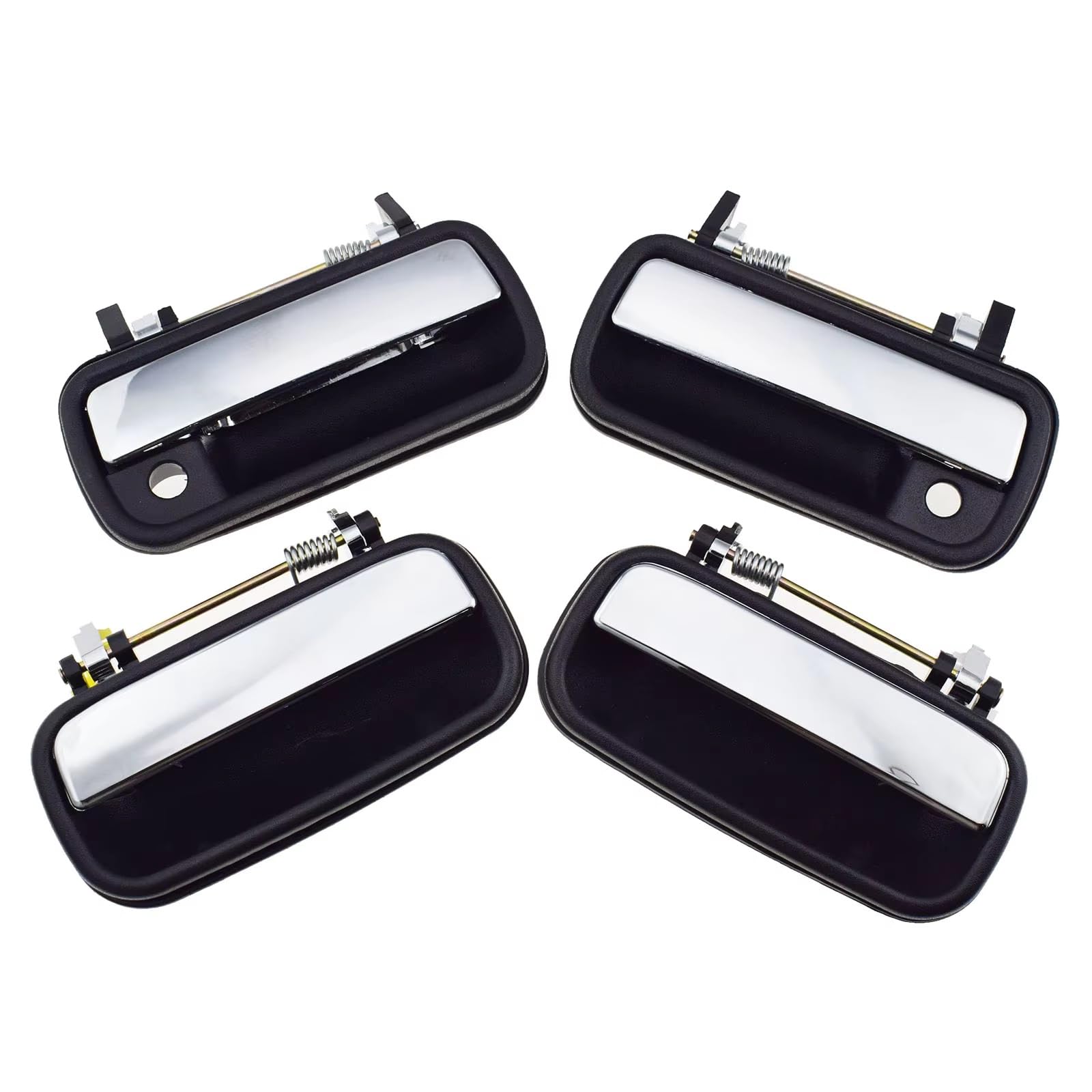 Qjahxkf A Kit Replacement Exterior Door Handles Exterior Outside Door Handle For Toyota For 4Runner For Hilux Mk3 Pickup 1988-2004 Outer Handle(A Kit)